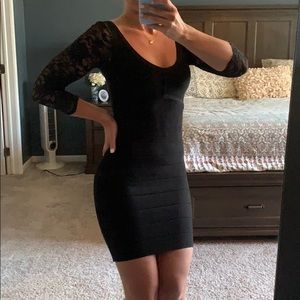 Women’s Bebe Black Bodycon Mini Dress